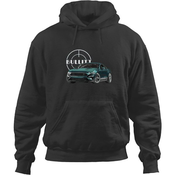 Bullitt Gt 50L V8 Classic Steve Muscle Car 30 Hoodies-image