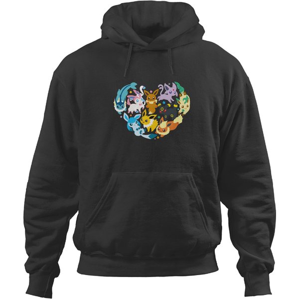 Eevee Anime Hoodies - Anime Gifts-image