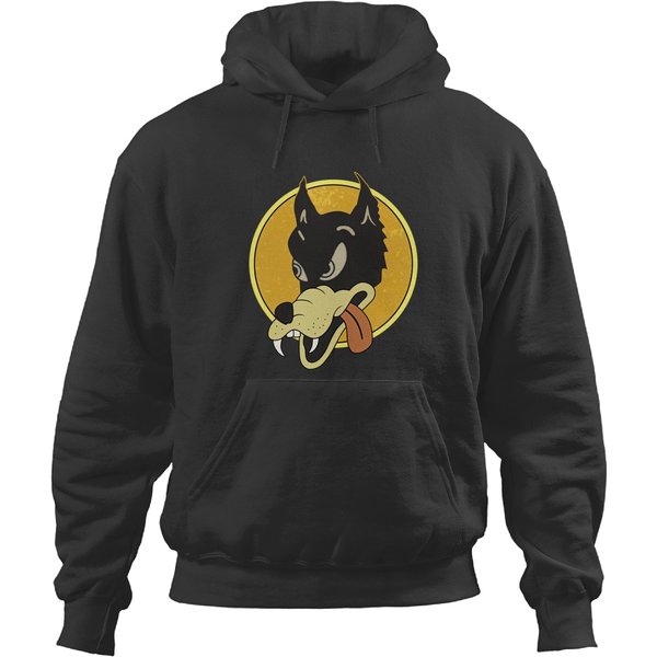 Jerry Garcia Wolfs Guitar Black Hoodies-image