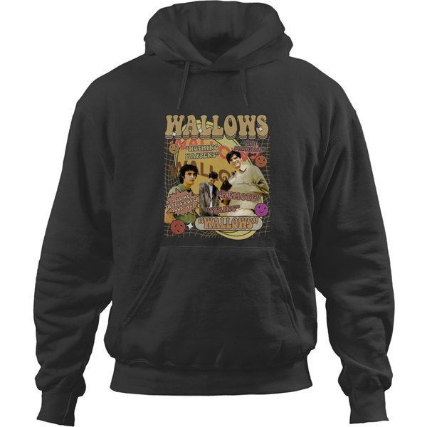 Wallows Band Music Hoodies, Wallows Album Vintage Hoodies-image