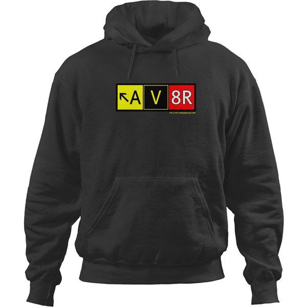 Aviation Pilot Hoodies! Av8R (Aviator) Taxiway Sign Graphic Hoodies (Classic Fit)-image