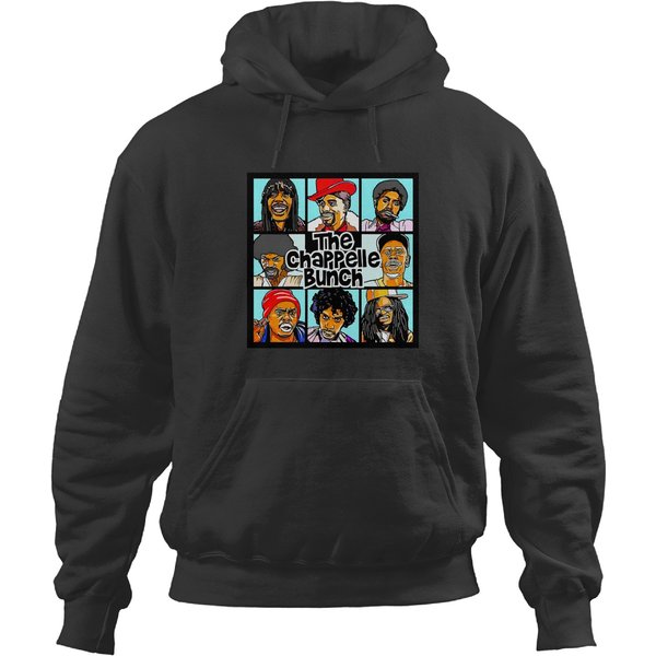 The Chappelle Bunch Vintage Hoodies, Dave Chappelle Hoodies, Comedian Hoodies-image