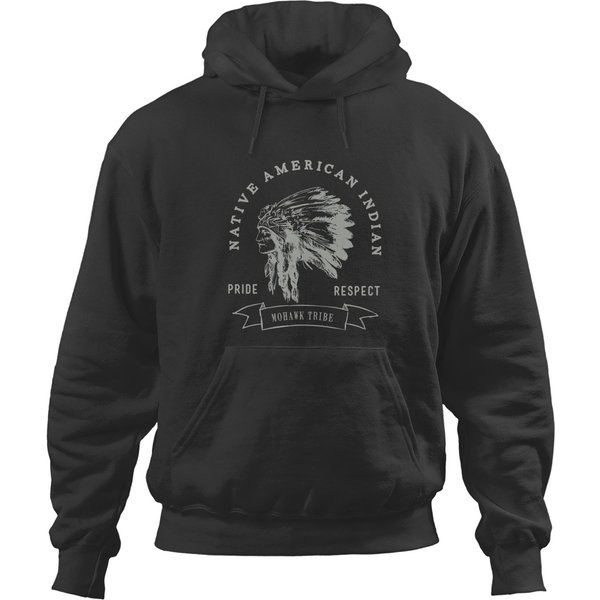 Mohawk Tribe Native American Indian Pride Respect Love Hoodies Hoodies-image