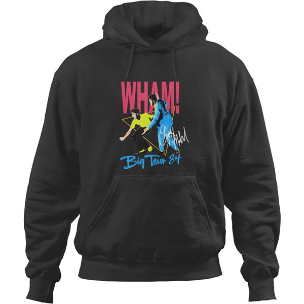 Vintage Wham Band Big Tour Classic Hoodies-image