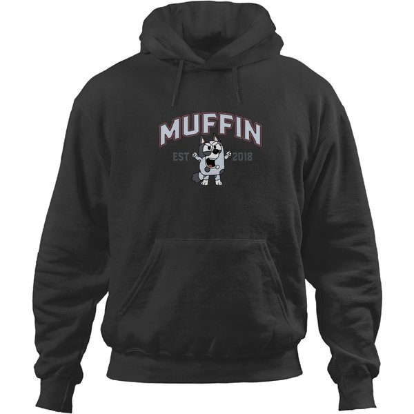 Muffin Cupcake Heeler Hoodies, Blueydad And Bingo Hoodies, Y2K Hoodies-image