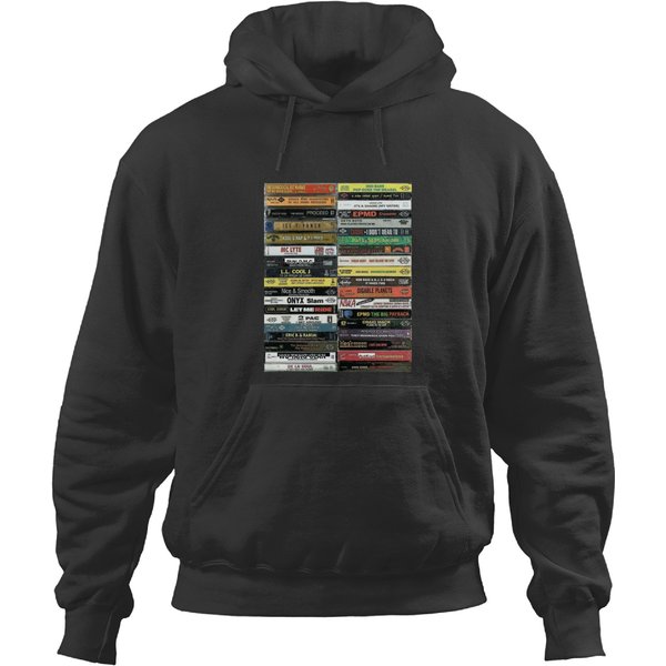 90's Hip-hop Cassette Tapes - Mix Tapes Mixtape Hoodies