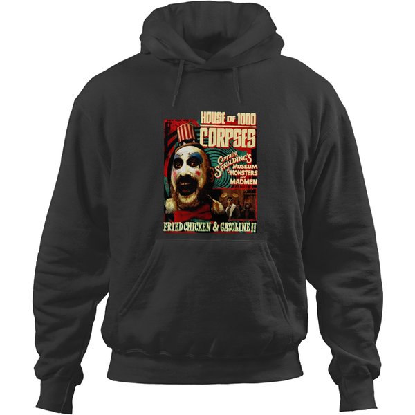 Rob. Zombie Hoodies, Captain Spaulding Museum Hoodies-image