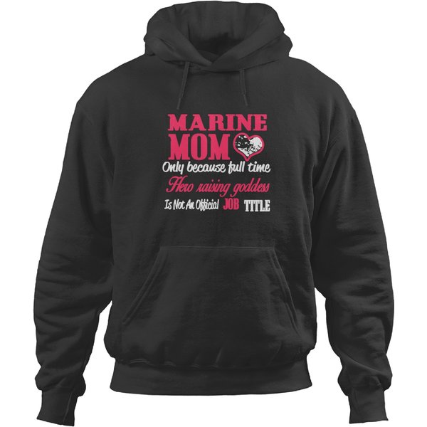 Marine Mom Hoodies Hoodies