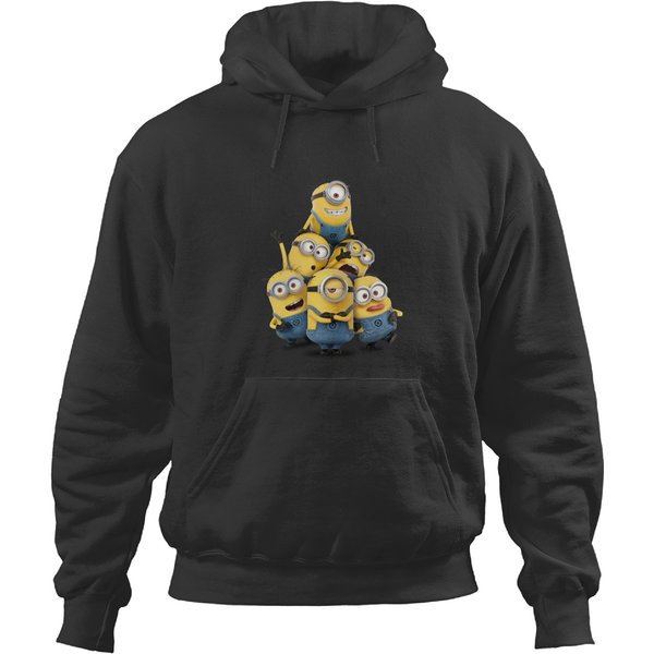 Minions Despicable Me Minions Adult Hoodies Yellow New-image
