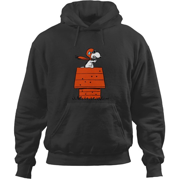 Snoopy Cartoon Dog, Embroidered Sweater, Snoopy Hoodies-image