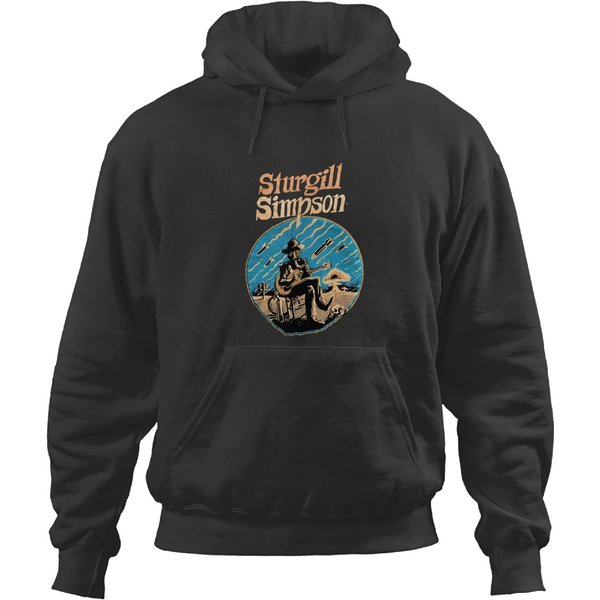 Sturgill Simpson Black Country Music High Top Mountain Hoodies, Sturgill Simpson Hoodies-image