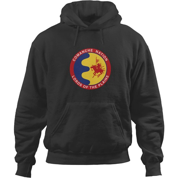 Comanche Nation Seal Lords Of The Plains Hoodies-image