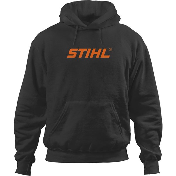 New Stihl Chainsaw Mens Black S-5Xl Hoodies-image
