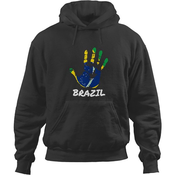 Brazil Hoodies, Brazil Hoodies-image