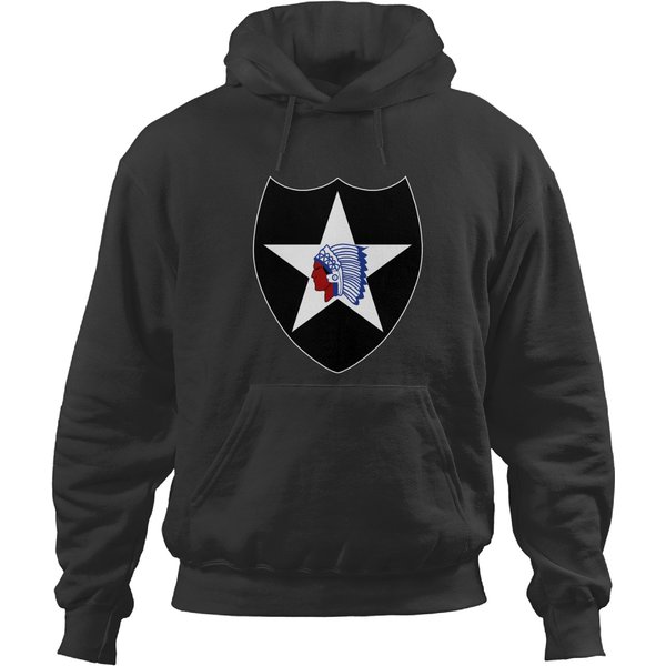 2nd Infantry Division Wo Txt Hoodies