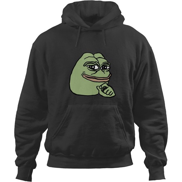 Rare Pepe Smug Pepe Hoodies-image