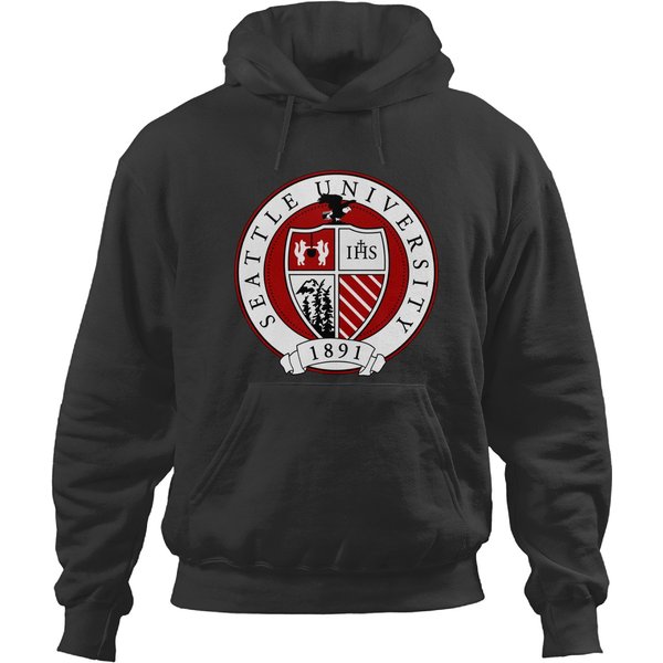 Seattle University Since 1891 Logo Hoodies-image