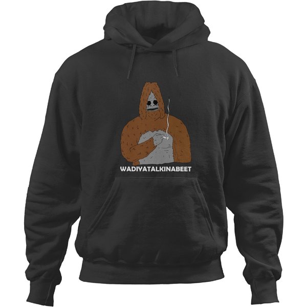 Sassy Big Lez Show Smoking Monkey Hoodie-image