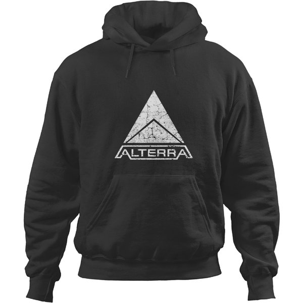 Alterra Subnautica White Logo Hoodies-image