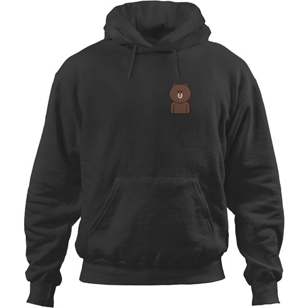 Line Friends Brown Bear Hoodie-image