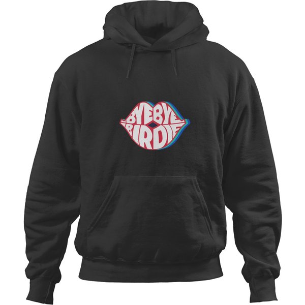 Bye Bye Birdie Lips Hoodies-image