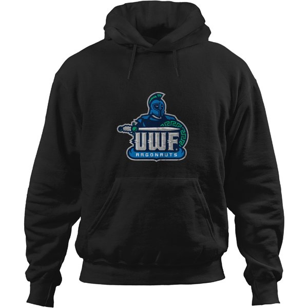 University Of West Florida Uwf Argonauts Distressed Primary Pullover Hoodies-image