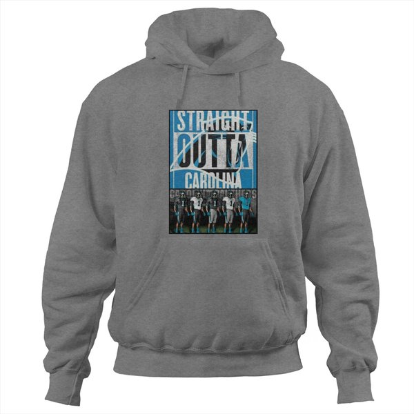 Straight Outta Carolina Panthers Hoodies-image
