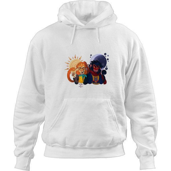 Sun Wukong And Moon Macaque Hoodies-image