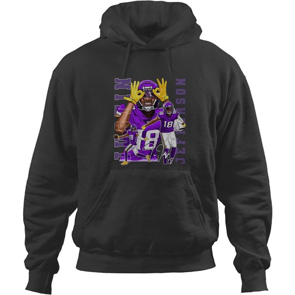 Justin Jefferson Hoodies, Justin Jefferson Dreamathon Hoodies-image