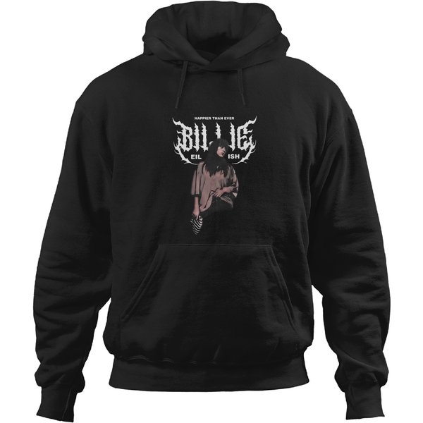 Billie Eilish Vintage Hoodies, Billie Eilish Merch-image