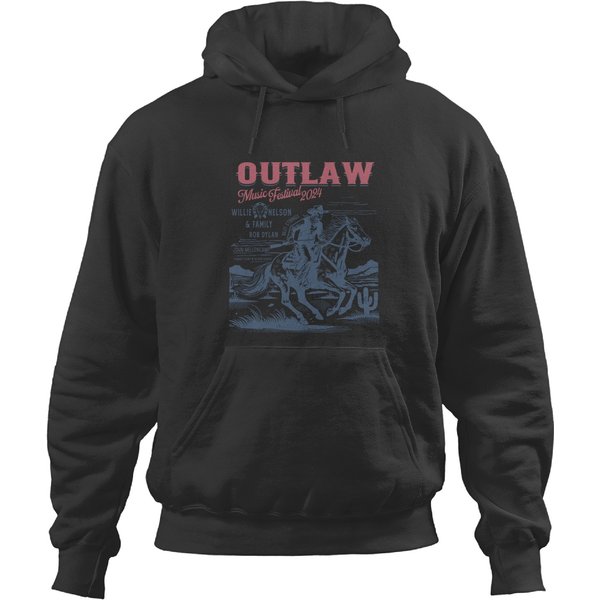 Outlaw Music Festival 2024 Hoodies, Willie & Family Summer Tour Hoodies
