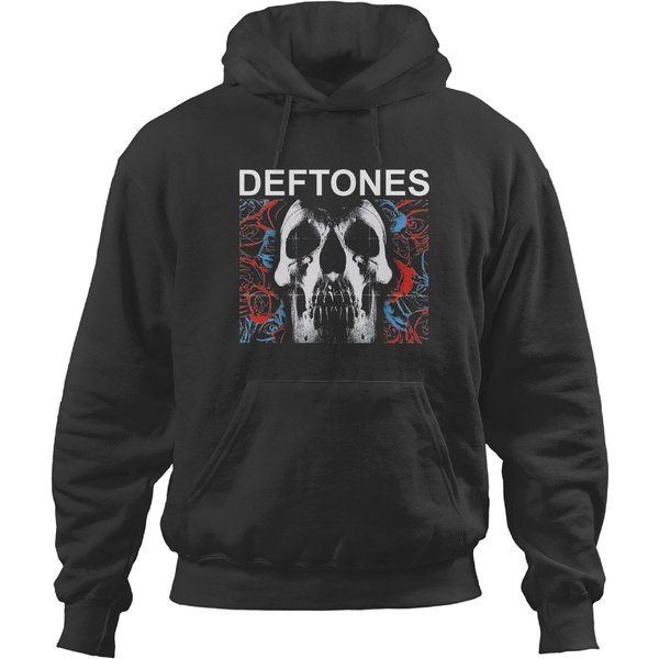 Deftone Skull Rose Hoodies-image