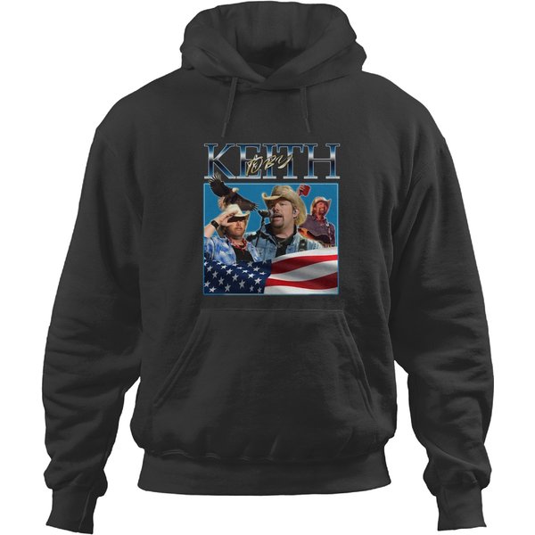 Vintage Toby Keith Hoodies - 90S Style Bootleg Collection-image