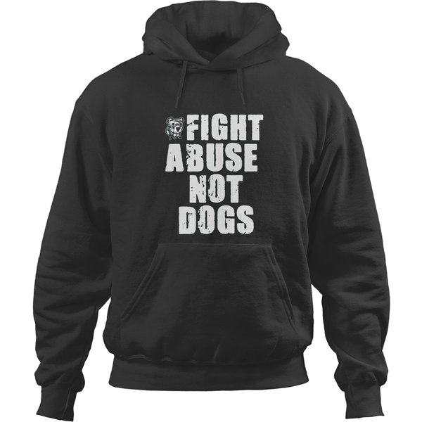 Fight Abuse Not Dogs Animal Rights Dog Lovers Active Hoodies