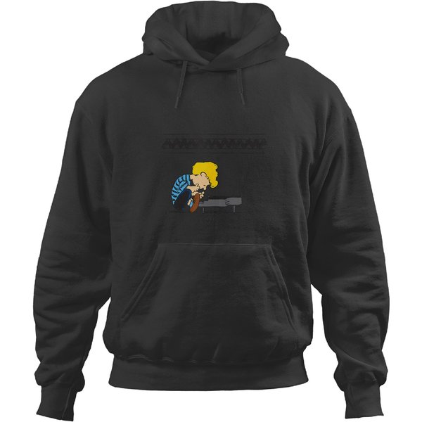 Schroeder At The Piano Hoodies-image