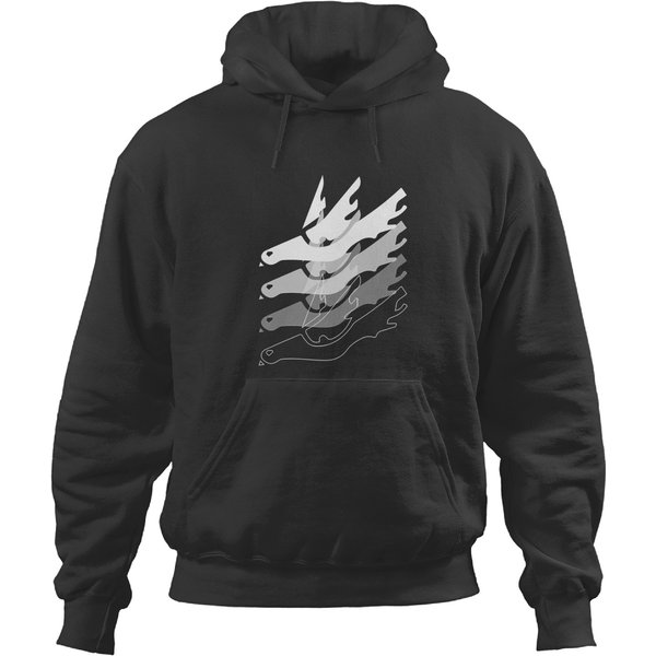 Thursday Band Logo (transparent Background) Hoodies