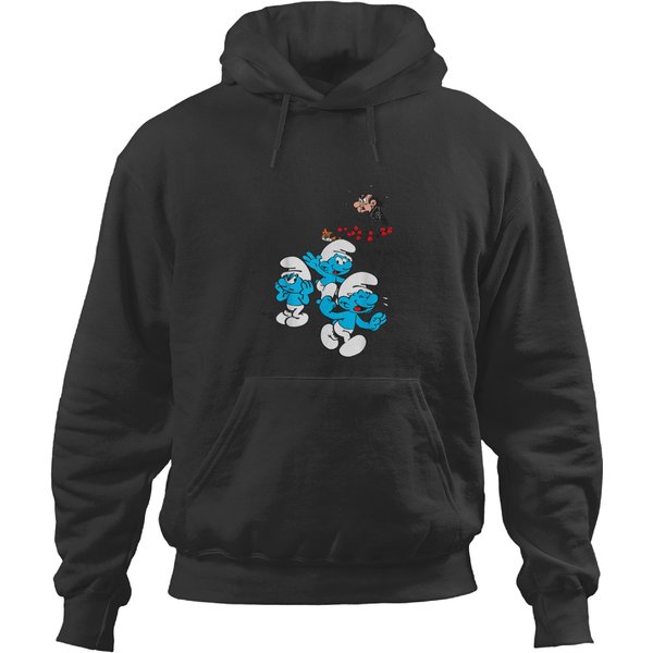 The Smuurfs Group Smuurfs Gargamel Enchanted Blue Hoodies