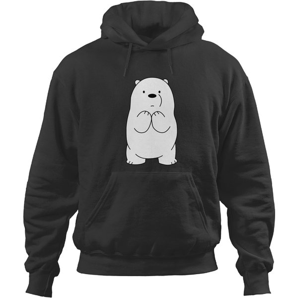 We Bare Bears Ice Bear Hoodies-image