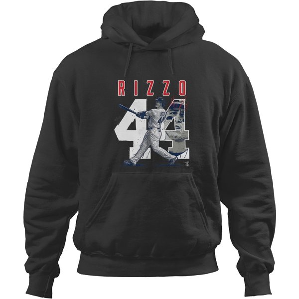 Anthony Rizzo Number & Portrait Hoodies - Apparel-image