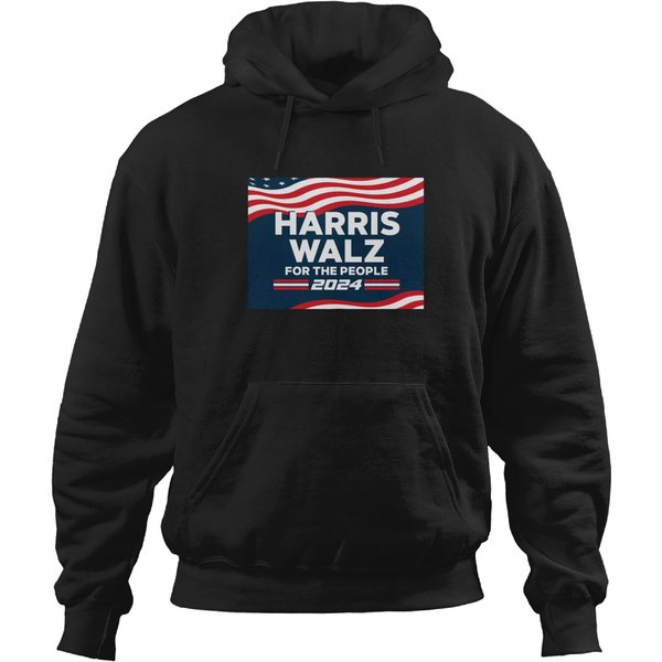Kamala Harris Tim Walz President Vp 2024 Us Election Flag, Vote Blue Flag Stickers Hoodies