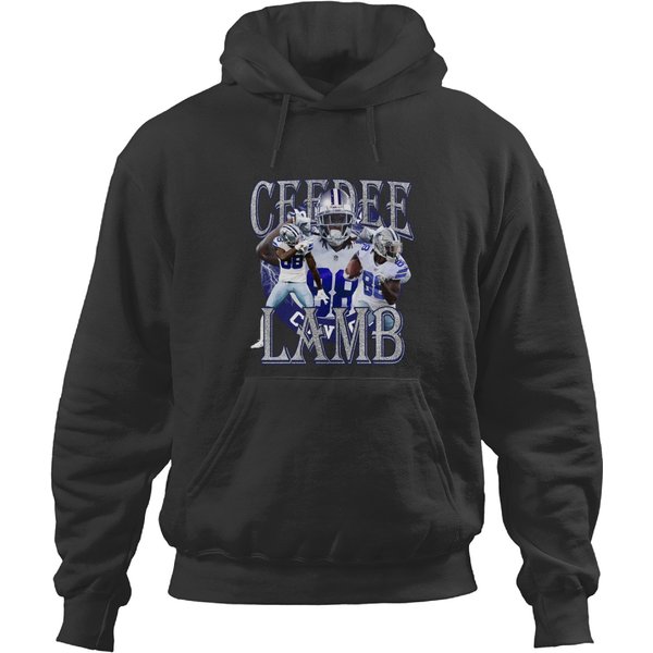 Vintage 90S Graphic Style Ceedee Lamb Hoodies, Ceedee Lamb Hoodies-image