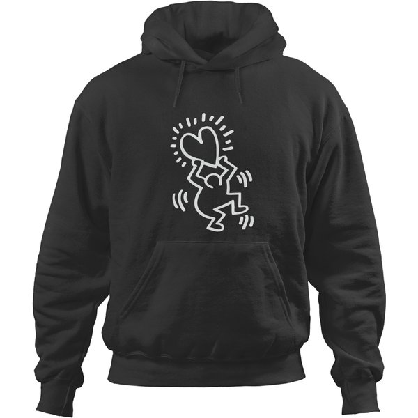 Keith Haring T-Shirts White Colours Love Keith Haring Hoodies-image