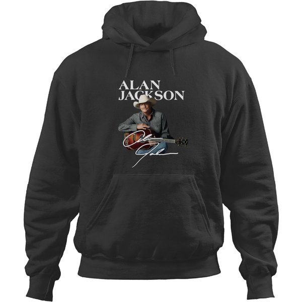 Alan Jackson Signature Hoodies, Gift For Fans-image