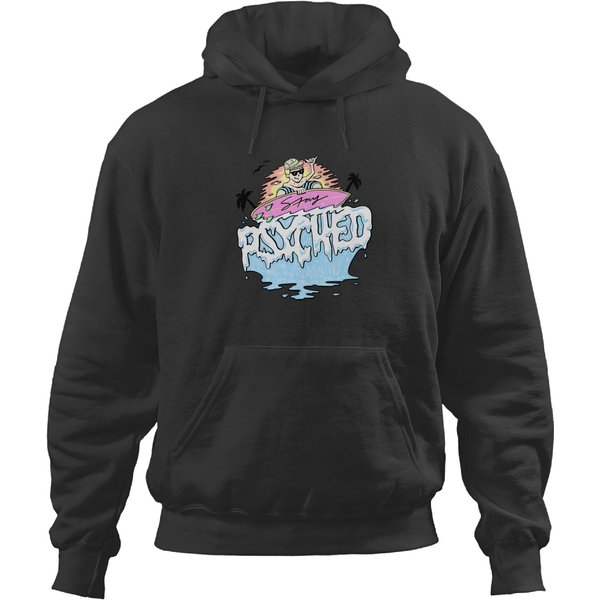 Jamie O'brien Merch Stay Psyched Surfer Hoodies