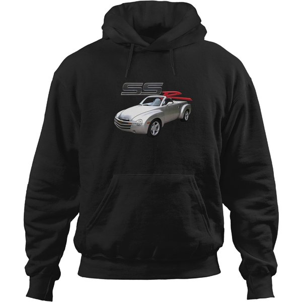Ssr 2004 Silver Ssr On Front And Back Hoodies-image