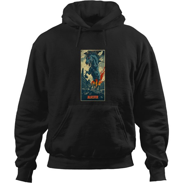 Of Blucifer Gundam Destroying Denver Colorado Hoodies-image