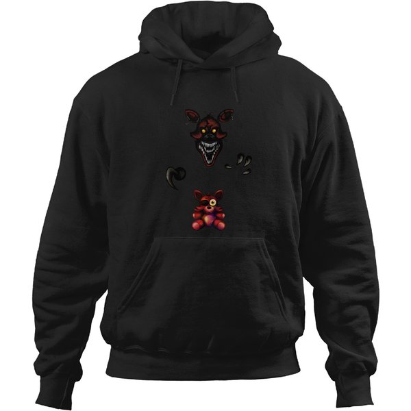 Five Nights At Freddys Fnaf 4 Nightmare Foxy Plush Hoodies