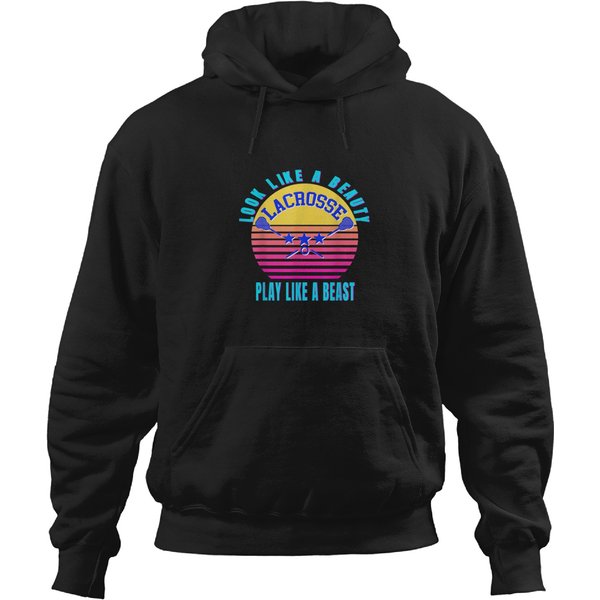 Lacrosse Goalie Girl Shirt Funny Gift Girl Women Hoodies-image