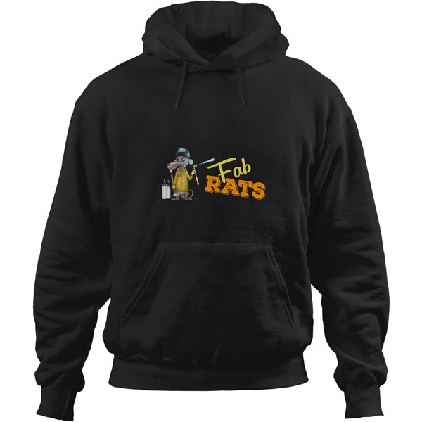 Fab Rats Original Welder Rat Logo Essential Hoodies-image