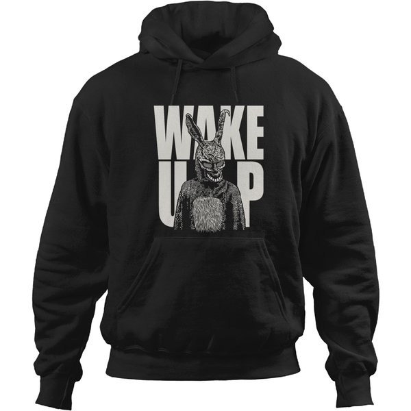 Donnie Darko Wake Up White Hoodies-image